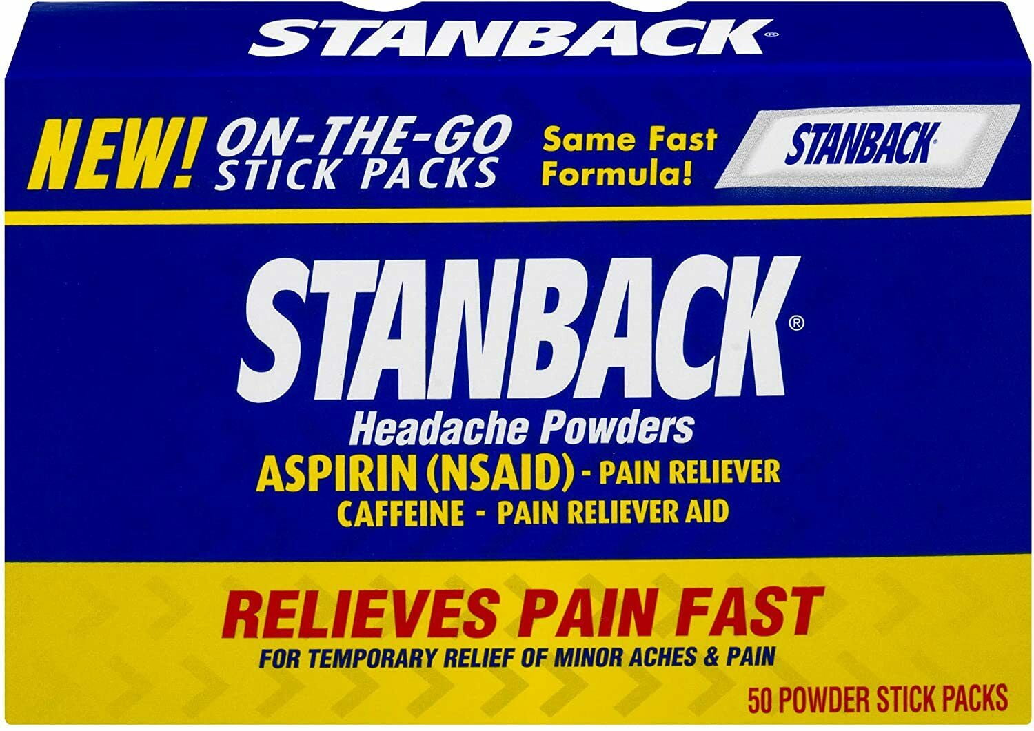 Stanback Headache Powders 50 Each
