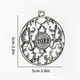 thumbnail image 3 of Decorative Metal Pendants The Christmas Tree In The Christmas Living Room 2022 Commemorative Pendant, 3 of 3