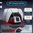 thumbnail image 4 of PS5 Controller Charging Station with RGB Light, DualSense Fast Charger Dock with Spider Web Design, Controller Charger Stand for PlayStation 5, 4 of 8