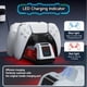 thumbnail image 4 of PS5 Controller Charging Station with RGB Light, DualSense Fast Charger Dock with Spider Web Design, Controller Charger Stand for PlayStation 5, 4 of 8