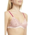 thumbnail image 3 of No Boundaries Juniors' Color Pop Triangle Lace Bralette, 3 of 5