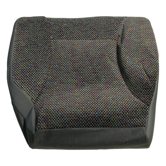 NOVAPATRS Front Driver Side Bottom Cloth Seat Cover and Foam Cushion for 1998 1999 2000 2001 2002 Dodge Ram 1500 2500 3500 Mist Gray