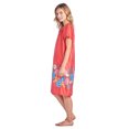 thumbnail image 3 of Casual Nights Women's Round Neck Mu-Mu Housecoat Lounger, 3 of 5