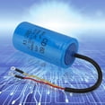 thumbnail image 3 of Condensador de funcionamiento CD60 con cable 250 V CA 600 uF 50/60 Hz para compresor de aire de motor, 3 of 8
