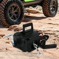 thumbnail image 3 of 12V Electric Winch, 2000 lbs Rated Pull, 6000 lbs Rolling Force, Portable with Remote Control for Boats and Vehicles, 3 of 7