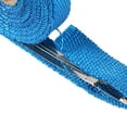 thumbnail image 7 of 197In Exhaust Heat Wrap Roll for Motorcycle Fiberglass Heat Shield Tape with 4 Stainless Ties,Blue, 7 of 7