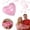 A, variant on Candy Shaped Container for Valentine Treats, Fillable Jar for Sweets and Cookies, Seasonal Candy Box for Party Favors, Flower Shape