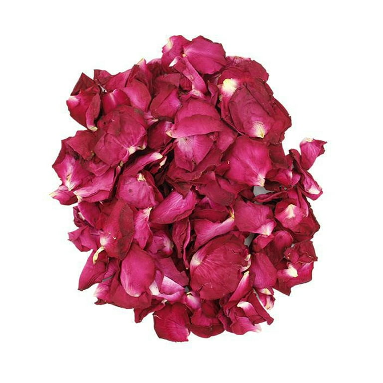 Limei 100g Natural Dried Rose Petals Real Flower Dry Red Rose Petal for  Foot Bath Body Bath Spa Wedding Confetti Home Fragrance DIY Crafts  Accessories 