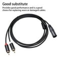 thumbnail image 2 of Cateissary Cable adaptador divisor XLR hembra a macho, mezclador de altavoz, Cable convertidor de Audio profesional, accesorios para equipos de Type7 NO7, 2 of 6