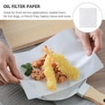 thumbnail image 7 of Toyvian Greaseproof Oil Filter Paper Non Stick Food Wrapping Paper for Home Kitchen Use White, 7 of 7