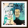 thumbnail image 2 of Art.com Dos Cabezas, 1982 Giclee Print by Jean-Michel Basquiat, Brown Frame Wall Art, 38" x 38", 2 of 4