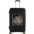 thumbnail image 1 of Animal Series Printed Pattern Travel Essentials Bag with 18-32 Inch Capacity Travel Accessories Trolley Case Protective Cover 8animal 033 S, 1 of 6