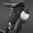 Black, variant on ZhyrZng Waterproof Bicycle Saddle Bag, Bike Seat Bag and Bike Saddle Bag with Water Bottle Pocket featuring Large Capacity Storage Pouch with Reflective Rear Seat Post Polyester.