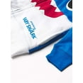 thumbnail image 4 of Pinkfong Boys Baby Zip Up Big Face Hoodie-Daddy Shark Blue Toddler Sizes 2t-5t, 4 of 4