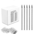 thumbnail image 1 of Piercing Needles - 100pcs 12g 20g Body Piercing Needles Disposable Professional Piercing Needles For Body Ear Navel Nose Lip Nipple, 1 of 5