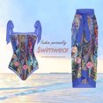 thumbnail image 1 of Traje De Baño Damas Traje de baño Mujer Playa Atlético Moda con vestido para accesorios femeninos (XL) púrpura 2 piezas DQrwqpou Para Estrenar, 1 of 3