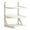 White, variant on Kitchen Storage Basket,3 Tier Countertop Fruit Basket for Kitchen,Wall Mounted Kitchen Storage Rack,Large Capacity Rectangular Storage Stand,Foldable Metal Organizer for Bread Vegetable Fruits(White)
