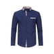 thumbnail image 1 of Blusa y camisa de manga larga con cuello vuelto para hombre, cárdigan liso con cuello vuelto, blusa de negocios con botones de poliéster para hombre, 1 of 8