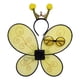 thumbnail image 3 of Diadema y gafas con antena de abeja y alas de abeja, para disfrazarse, para juegos de rol y cosplay. Amarillo, 3 of 9