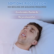 Good Morning Snore Solution Anti Snoring Mouthpiece for Adults, Tongue Retaining Snore Stopper Mouth Guard for Snoring, Regular Size