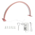 thumbnail image 2 of 28in Half Moon Desk Lamp For Professionals Nail, 30W Half Moon LED Table Lamp, 3 Light Modes, For Estheticians, Nail Tech, Cosmetician,, 2 of 8