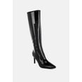 thumbnail image 2 of Warley Patent Faux Leather Calf Boots, 2 of 6