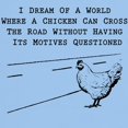 thumbnail image 3 of CafePress - Chicken Motives Questioned T Shirt - Men's Classic Graphic T-Shirt, 3 of 4