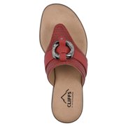 Cliffs by White Mountain Women's Benedict Thong Sandal