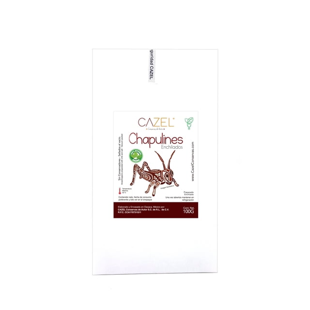 Chapulines Oaxaqueños Enchilados 100GR