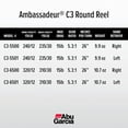 thumbnail image 3 of Abu Garcia Ambassadeur® C3 Round Reel, 6500 Size Fishing Reel, 3 of 5