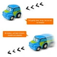 POINTERTECK Pull Back Cars for Toddlers, 6 Pack Construction Vehicles