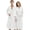 A1#-White, variant on Couples Unisex Waffle Knit Kimono Bathrobe, Lightweight Spa Sauna Robe