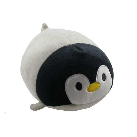 Chubby Plush Penguin Stuffed Animal Toy - Soft Squishy Roll Animal Plushie Stuffie