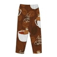 thumbnail image 5 of Daiia Sloths Need More Coffee Women's Sleep Pant with Pockets and Drawstring,Pajama Pants-XX-Large, 5 of 9