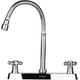 thumbnail image 1 of Mezcladora flexible MEER MZF821F para fregadero Acero inoxidable, 1 of 9
