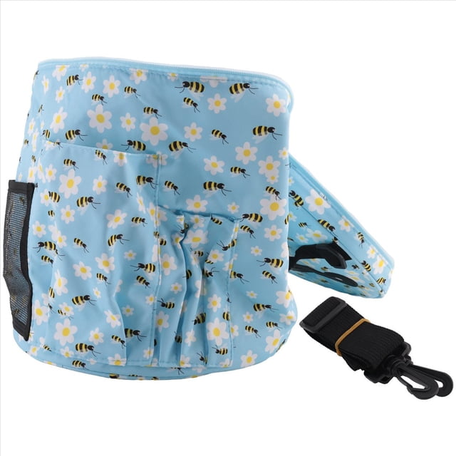 Bolsa de Ganchillo, Tejer, Organizador Almacenamiento Hilo, Hilo y Soporte para Accesorios Ganchillo