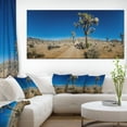 thumbnail image 1 of Sandy Desert Road Panorama - Oversized Landscape Wall Art Print, 1 of 3