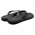 thumbnail image 4 of Flojos Womens Black Lavendar Flip Flops, 4 of 5