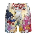 thumbnail image 4 of Adventure Time Poster Mens Board Shorts Summer Swim Trunks Quick Dry Beach Swimwear Bathing Suit Swim Shorts with Compression Liner And Pockets, 4 of 7