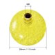 thumbnail image 2 of Reemplazo de partes de juego de lucha de arcade con mango de bola redonda de joystick amarillo cristal, 2 of 3