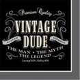 thumbnail image 1 of Creative Converting 655567 Vintage Dude - Serviettes de Boisson - Lot de 192, 1 of 1