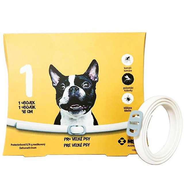 Collar contra pulgas y garrapatas, 1 paquete de collar antipulgas para perros, Collar de prevención, control y tratamiento de pulgas y garrapatas
