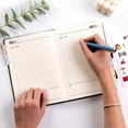 thumbnail image 5 of 2024 Portable Planner 365 Days Cover Daily Weekly Schedule Notebook Compact Calendar Journal School Office Agenda, 5 of 5