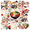 2A, variant on Cartoon Chinese Culture Stickers, Waterproof Chinese Culture Sticker for Water Bottle Laptop Phone Cases Planner Skateboard Luggage Helmet Party Favor Decor, Ideal for Adults Teens Teacher Rewards