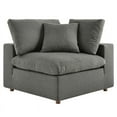 thumbnail image 4 of Modway Commix 8-Piece Down Filled Overstuffed Sectional Sofa in Gray, 4 of 5