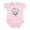 Petal Pink, variant on - Jack Pumpkinhead Infant Bodysuit - Baby Light Bodysuit, Size Newborn - 24 Months