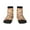 2 Black-1, variant on Guinea Pigs And Mushrooms Pattern Quarter Crew Socks,Toe Seamed Ankle Socks,Cotton Cushioned Breathable Athletic Crew Sports Socks