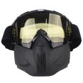 thumbnail image 1 of Gafas de casco, gafas de máscara para exteriores de motocicleta antivaho a prueba de viento al aire libre Gafas de motocicleta Integración perfecta, 1 of 8
