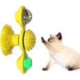 thumbnail image 1 of Molino de viento para gatos con bola LED, tocadiscos, interactivo, 1 of 2