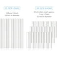 thumbnail image 5 of 40 Pieces Humidifier Sticks Cotton Filter Refill Sticks Wicks Replacement for Portable Personal Diffuser USB Powered Mist Humidifiers in Office Home Bedroom, 2 Sizes with 5.3 Inch 2.7 Inch, 5 of 5